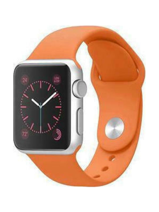 Brățară din Silicon Handodo Culoare Full Face Portocaliu (Apple Watch 44/45/46mm/Ultra 49mm)