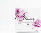 Flower Organic Cotton Night Pantyliners with Wings Night 10pcs