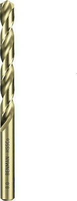 Benman Drill HSS Co 5% HSS with Cylindrical Shank for Metal 3.5mm