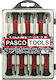 Pasco Set 7 Precision Screwdrivers