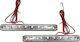 Americat Dayline Waterproof LED Daytime Running Lamps Universal 12V 15.7cm 2pcs