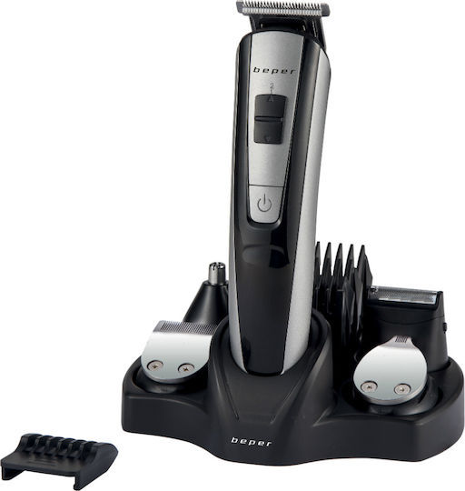 Beper Set Hair Clipper Black/Silver 40.742