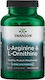 Swanson L-Arginine & L-Ornithine 100 Κάψουλες Unflavoured