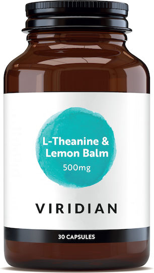 Viridian L-Theanine & Lemon Balm 30 Capsules