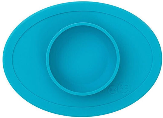 Ezpz Δίσκος Μπλε Tiny Bowl από Σιλικόνη για 4+ μηνών
