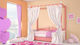 Herz 2 Kinderbett - Sofa Einzeln Orange für Matratze 90x190cm