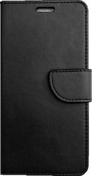 Synthetic Leather Book Black (Redmi 7)