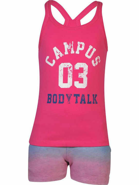 BodyTalk Kids Set with Shorts Summer 2pcs Fuchsia 171-705199 171-705199-00358