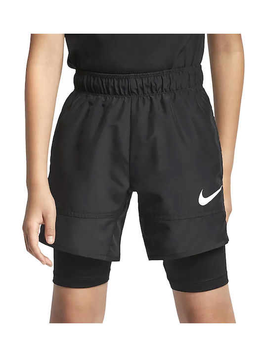 Nike Șort/Bermude sport pentru copii Hybrid Training Negru