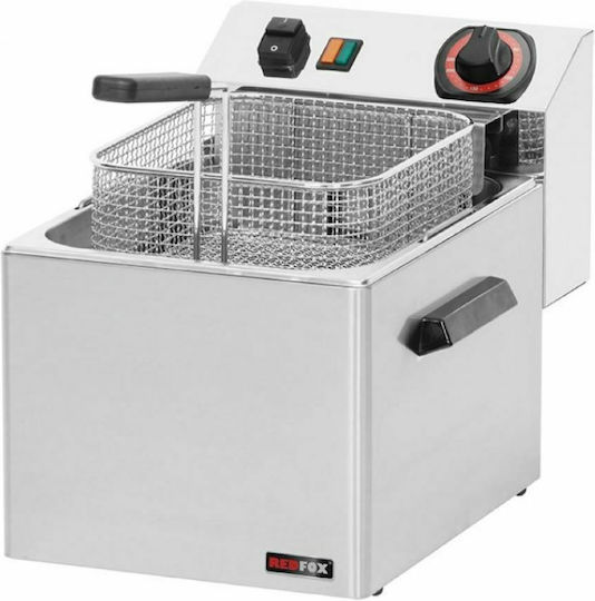 RM Gastro Electric Fryer 6kW Capacity 8lt 27x42x30cm FE 07 Τ