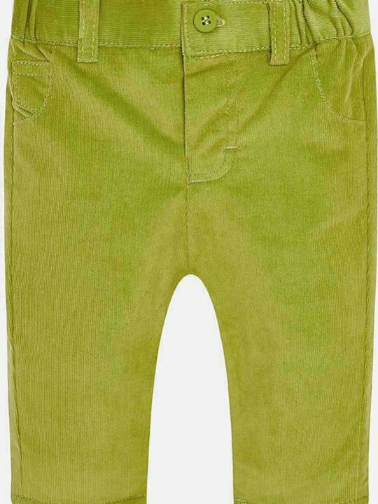 Mayoral Pantaloni copii din material textil Verde