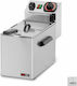 RM Gastro Ηλεκτρική Φριτέζα 2.1kW Χωρητικότητας 5lt 18x42x30cm