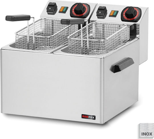 RM Gastro Фритюрница Електрическа 6кВт Капацитет 5лт 36x42x30см