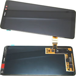 Bildschirm OLED für Galaxy A8+ (2018) (Schwarz)