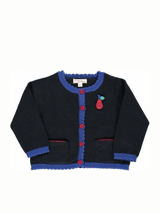 Dpam Kids Cardigan Navy Blue BBFPOCARD_705