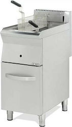 Vimitex Commercial Gas Fryer 15lt 14kW 40x70x85cm