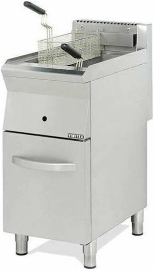 Vimitex Fryer Magazin online Double 28kW Capacity 2x15lt 80x70x85cm FM15+15