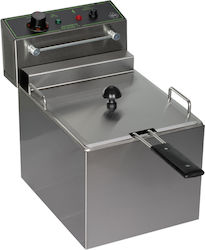 M&M equipment Electric Fryer 230V 3.6kW Capacity 7lt 26x39.5x37.5cm F70 C
