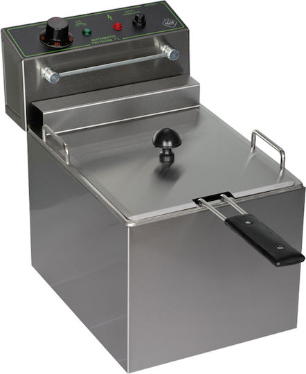 M&M equipment Fryer Electrică 400V 4.5kW Capacity 7lt 26x39.5x37.5cm F 70 C