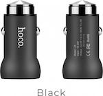 Hoco Φορτιστής Αυτοκινήτου Μαύρος Z4 Συνολικής Έντασης 2A Γρήγορης Φόρτισης με μία Θύρα USB