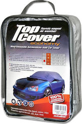 Autoline TopCover Eco Halbe Abdeckungen für Auto mit Tragetasche 292x147x50cm Wasserdicht Groß