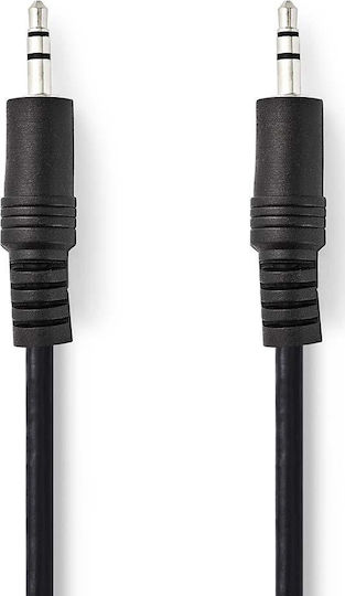 Nedis Cablu Audio 3,5 mm Male - 3,5 mm Male Negru 5m CAGP22000BK50
