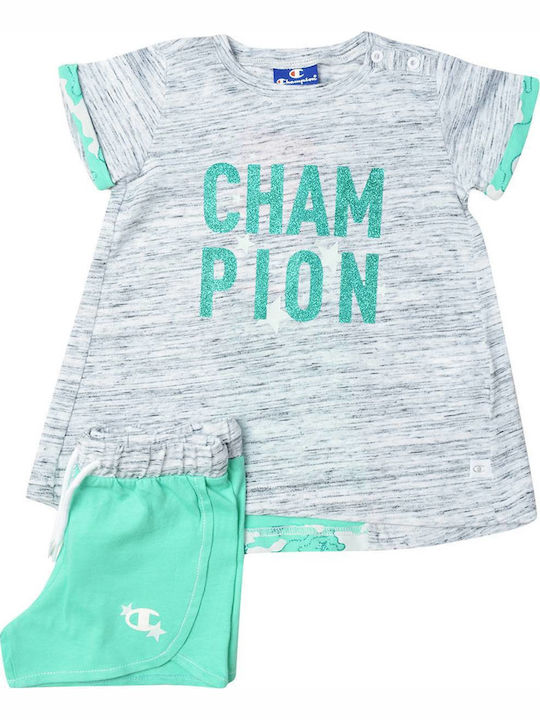Kids' Set with Shorts Summer 2pcs Gray