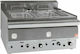 Panaritis Fryer Gas Double 14kW Capacity 2x8lt 72x63x34cm