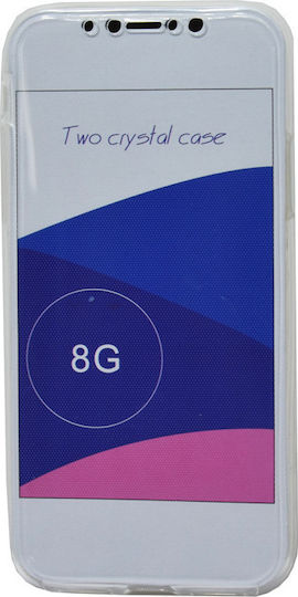 Powertech 360 Vollschutz Silikon Transparent (iPhone X / Xs)