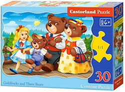 Puzzle pentru Copii Goldilocks & Three Bears pentru 4+ ani+ Ani 30buc Castorland Puzzle pentru Copii Goldilocks & Three Bears pentru 4+ ani+ Ani 30buc Castorland