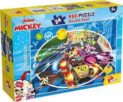 Kinderpuzzle Maxi Double-Face Mickey für 3+ Jahre alt+ Jahre 24pcs Lisciani Giochi