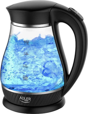 Adler Kettle 1.7lt 2200W Black