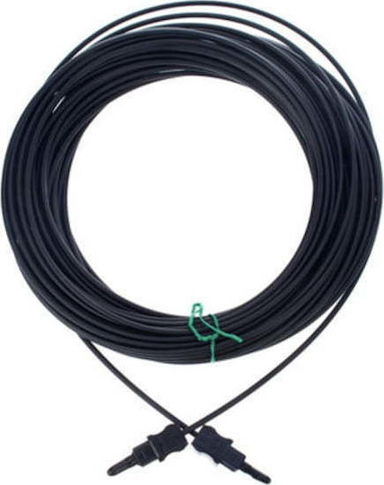 Mutec Optical Audio Cable TOS male - TOS male Μαύρο 15m ()