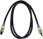 Pro snake Optical Audio Cable TOS male - mini TOS male Μαύρο 1m ()
