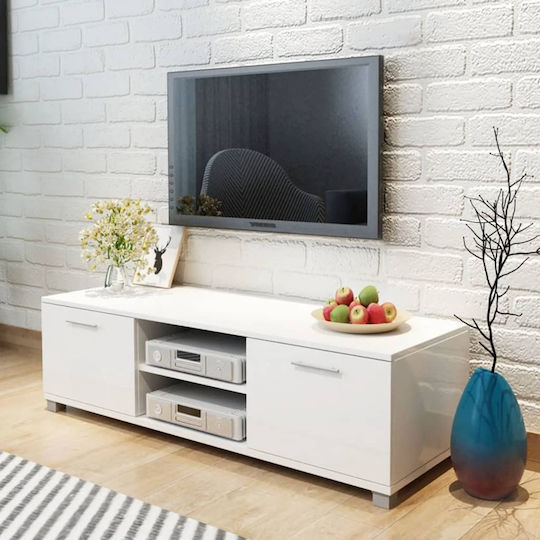White TV Stand L120xD40xH35cm