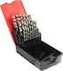 Makita 19 Set Drill Bits Cobaltium with Cylindrical Shank for Metal