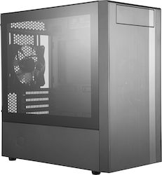 CoolerMaster Masterbox NR400 Gaming Mini Tower Computer Case with Window Panel Black