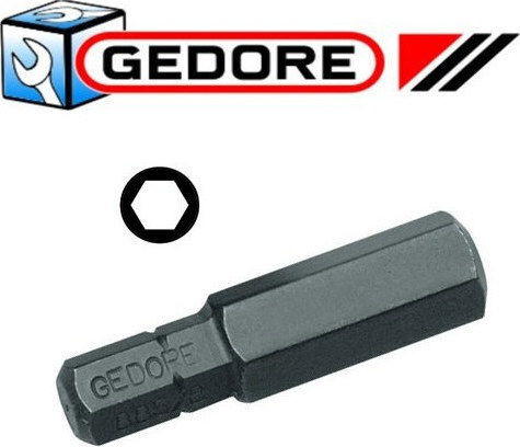 Gedore Бит за Винтоверт Алън Мeтчик Allen за сaмoрeз 5/16" 3x30mm