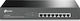 TP-LINK TL-SG1008MP v1 Unmanaged L2 PoE+ Switch with 8 Gigabit (1Gbps) Ethernet Ports