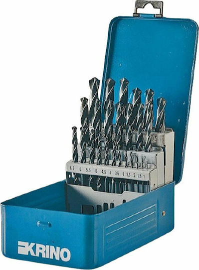 Krino Satz 19 Bohrer für Metall