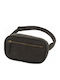Lady Leather Waist Bag Brown