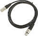 Cordial Kabel XLR-Stecker - XLR-Buchse Schwarz 2.50m CFM 2.5 FM