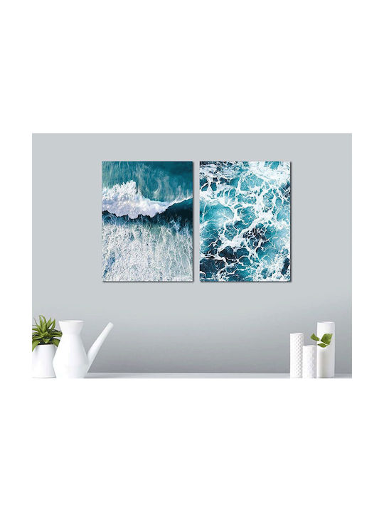 Pakketo PWF-0194 Двойно Картина Дърво 30x40см