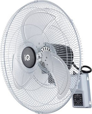 IQ MWF-18R Commercial Round Fan with Remote Control 100W 45cm with Remote Control White MWF-18R