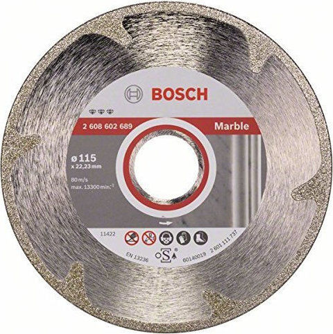 Bosch Δίσκος Κοπής Δομικών Υλικών 115mm