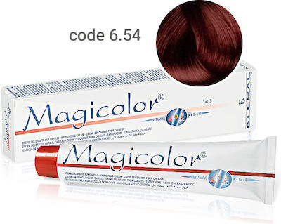 Kleral Magicolor Permanent Hair Color Cream 6.54