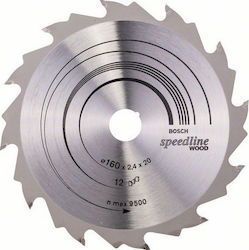 Bosch Disc de ferăstrău Speedline Wood 160mm Di...