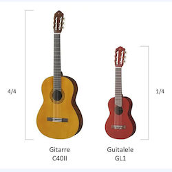 Yamaha GL1 Guitalele Юкалили