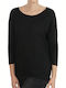 Only Women's Blouse Long Sleeve Black