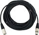 Cordial Кабел XLR мъжки - XLR женски Черен 10м CFM 10FM BK